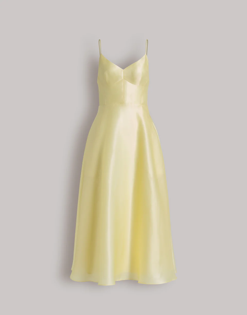 Silk organza dress
